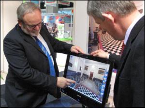 Virtual Tour Touch Screen Computer